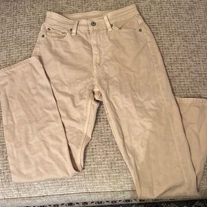 American Eagle tan jeans